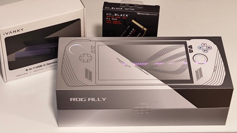 Asus Rog Ally Z1 Extreme 2 TB SSD,