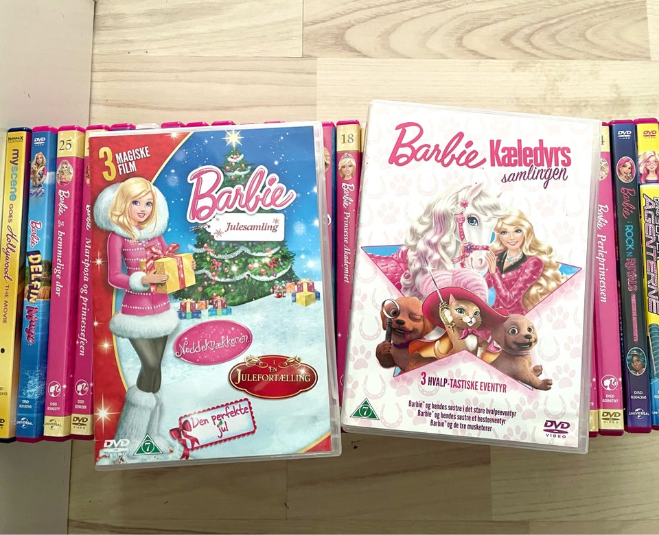 Mange Barbie DVD, DVD, eventyr