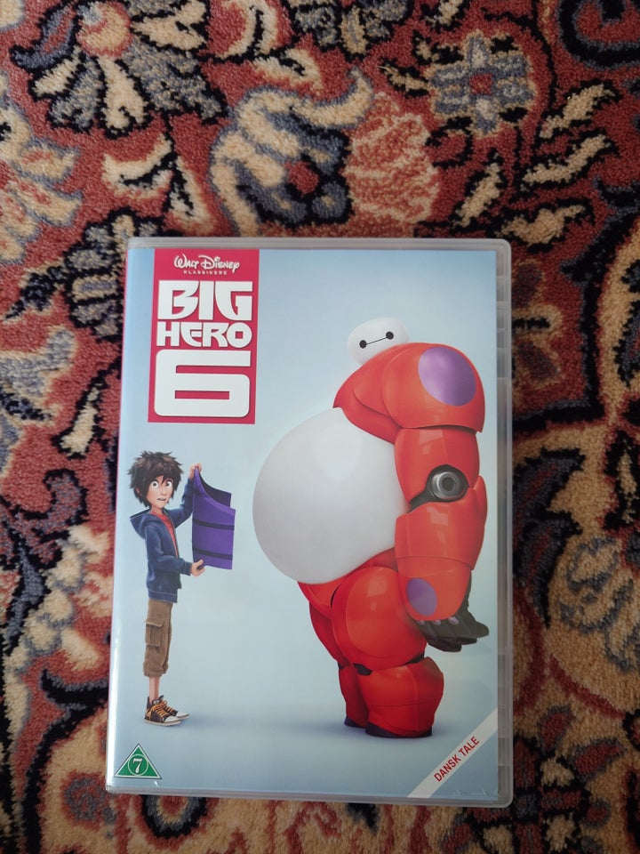 Big Hero 6, DVD, tegnefilm