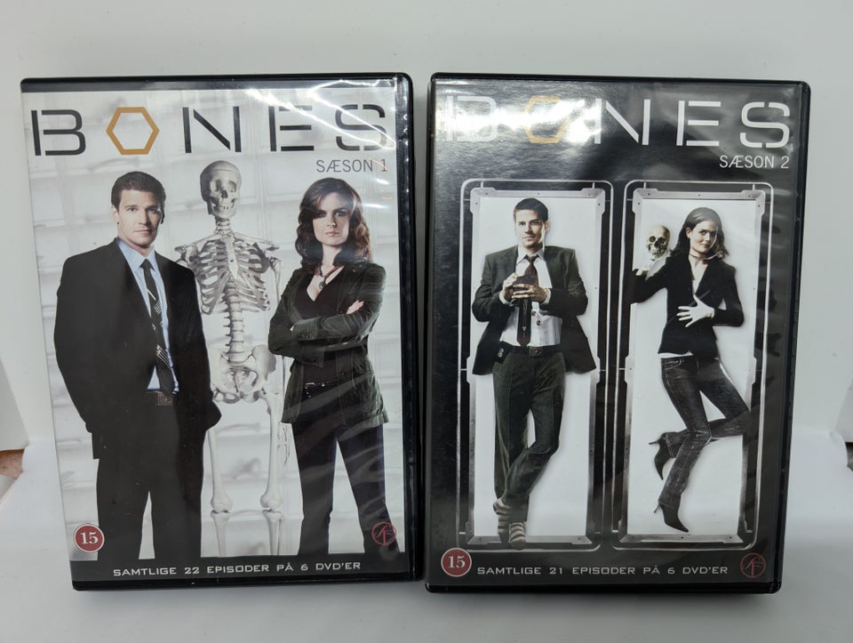 Bones sæson 1 til 10, DVD, TV-serier