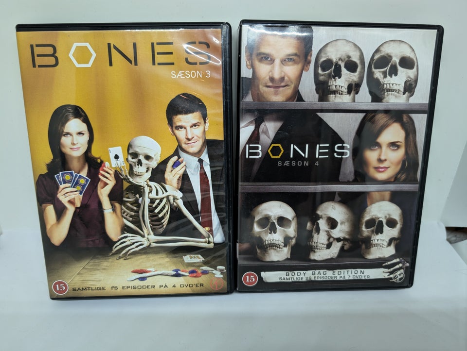 Bones sæson 1 til 10, DVD, TV-serier