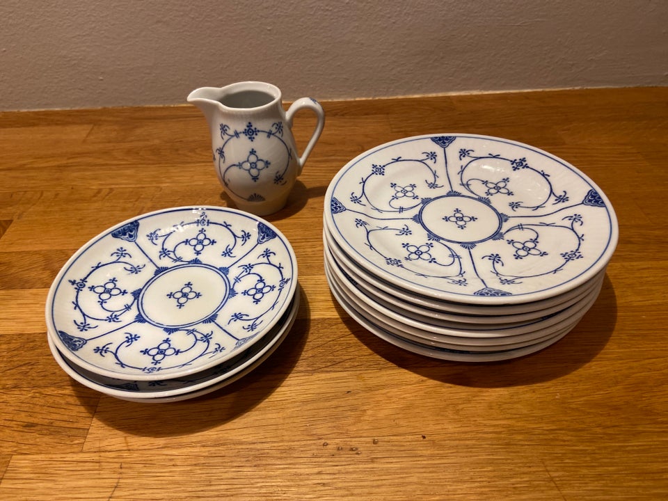 Porcelæn, Flødekande og