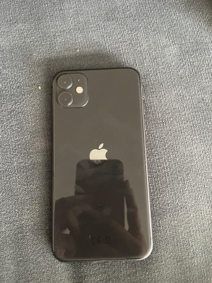 iPhone 11, 64 GB, sort