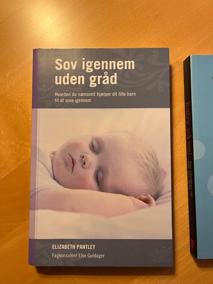 Baby på vej/sov igennem uden gråd,