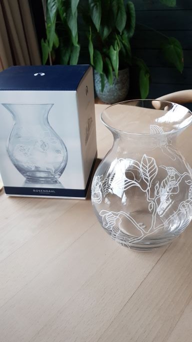 Glas Vase Rosendahl