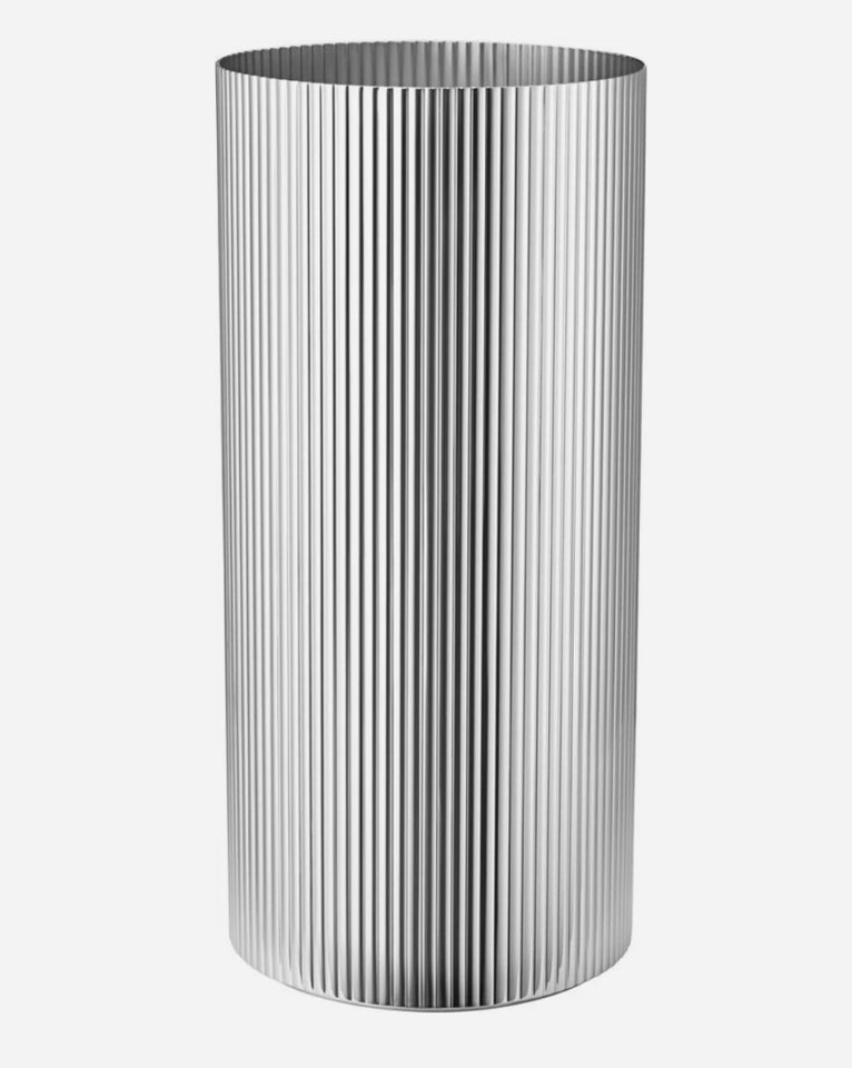 Georg Jensen vase rustfri stål