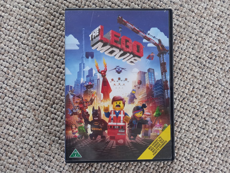 The Lego Movie, DVD, tegnefilm