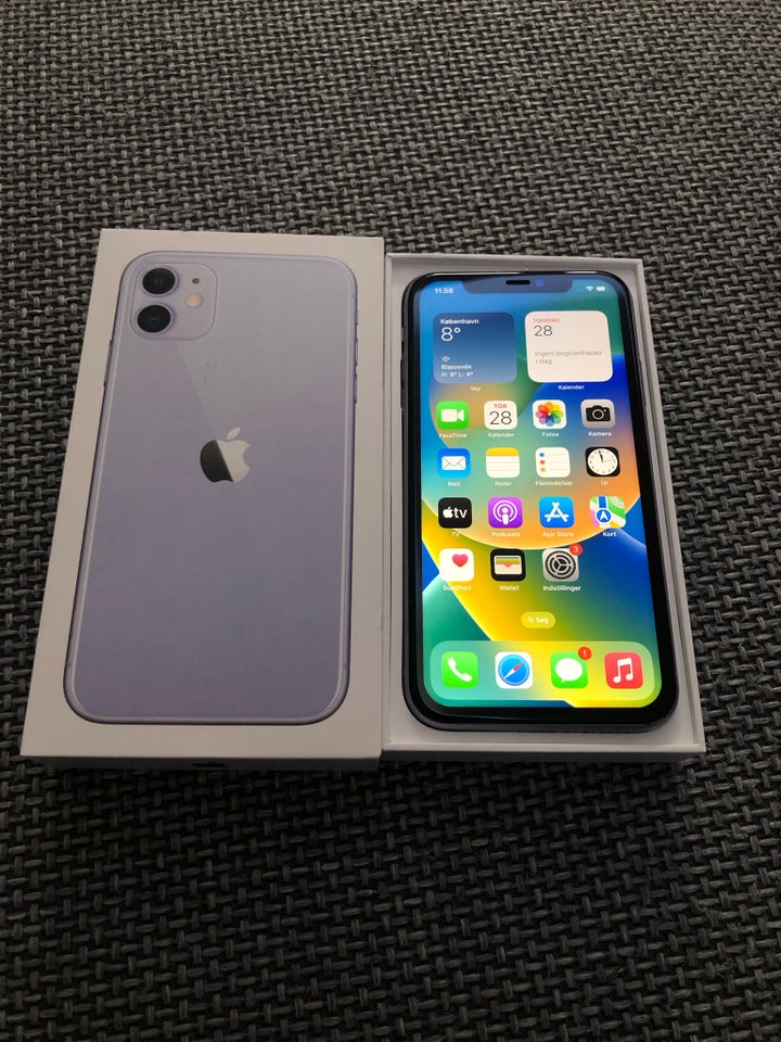 iPhone 11, 64 GB, blå