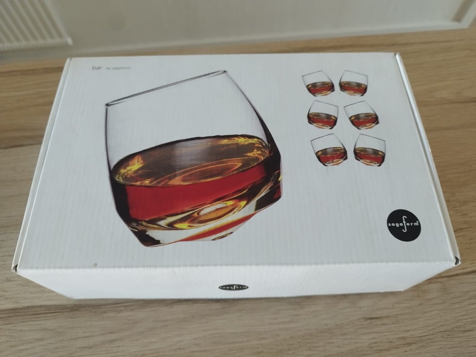 Glas Sagaform whiskyglas 6 stk