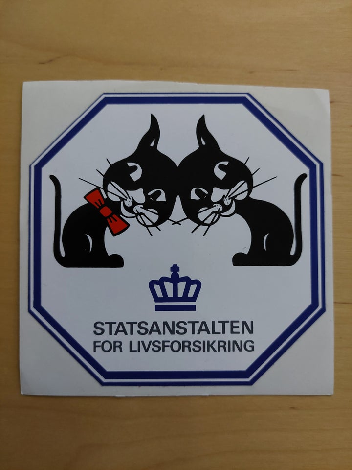 Klistermærker, Statsanstalten