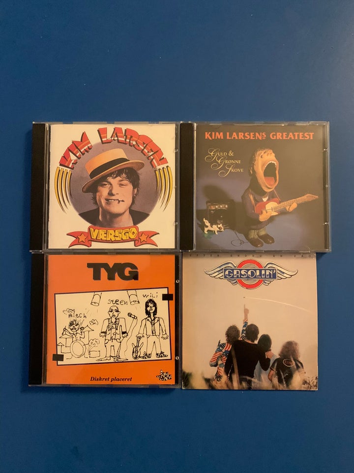 KIM LARSEN / TYG / GASOLIN: 4 CD