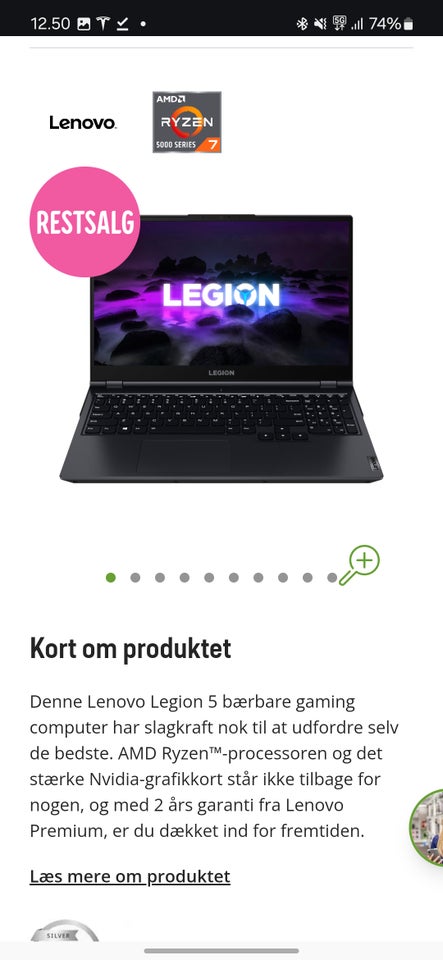 Gaming Laptop Legion pro 5