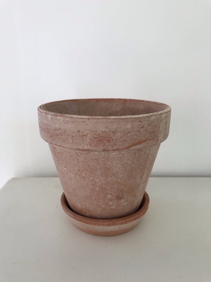 Krukke med underskål Terracotta