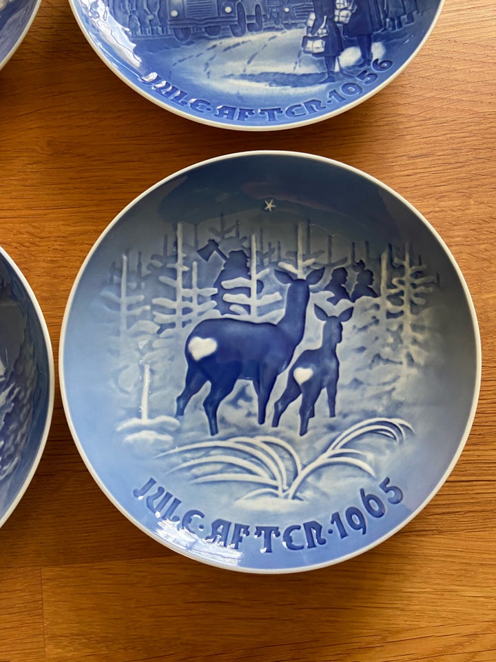 Juleplatter 1926, 1956, 1964