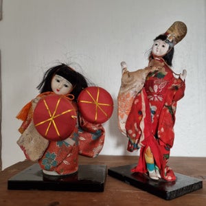 2 Japanske dukker Geisha