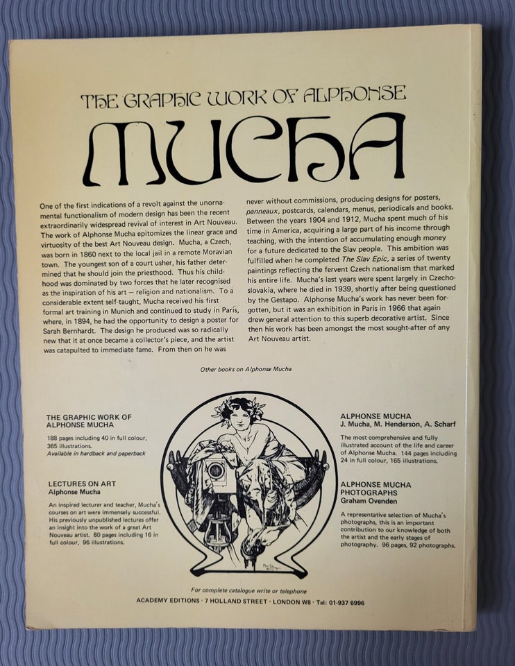 The Graphic Work of Alphonse Mucha