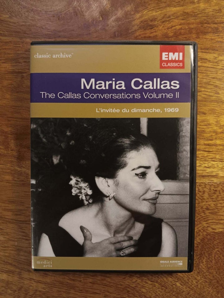 Maria Callas, DVD, dokumentar