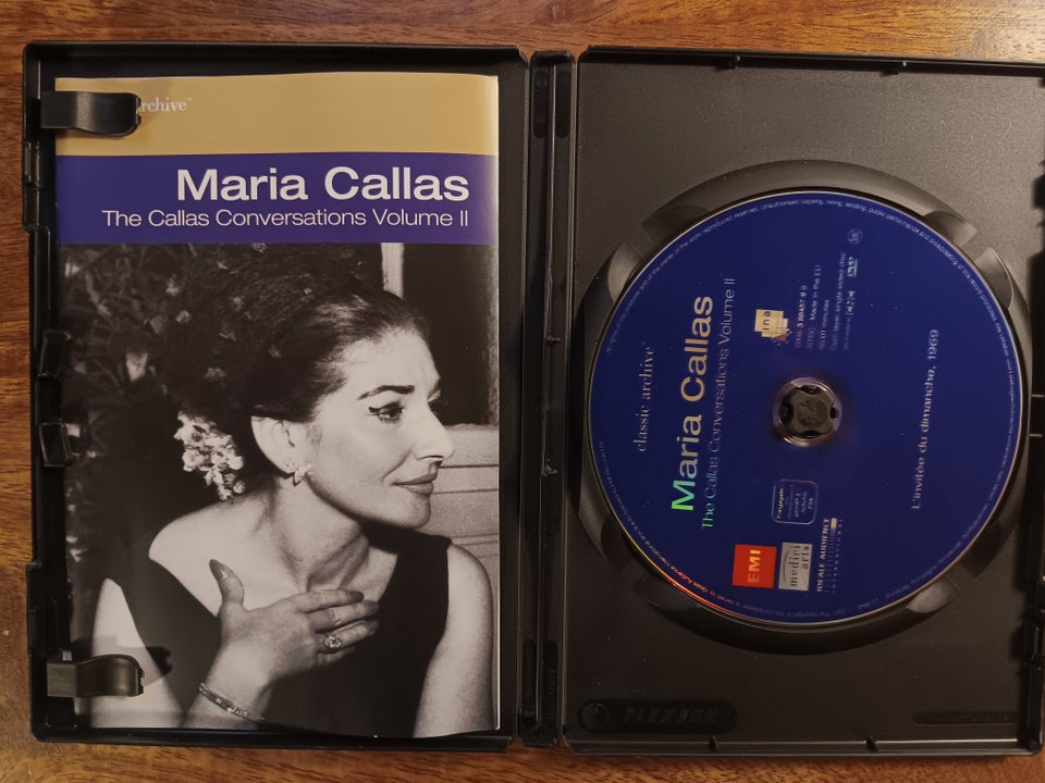 Maria Callas, DVD, dokumentar