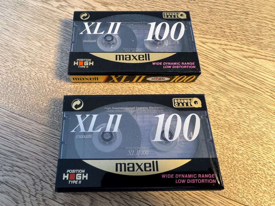 Tilbehør, Maxell XL II 100 , Perfekt