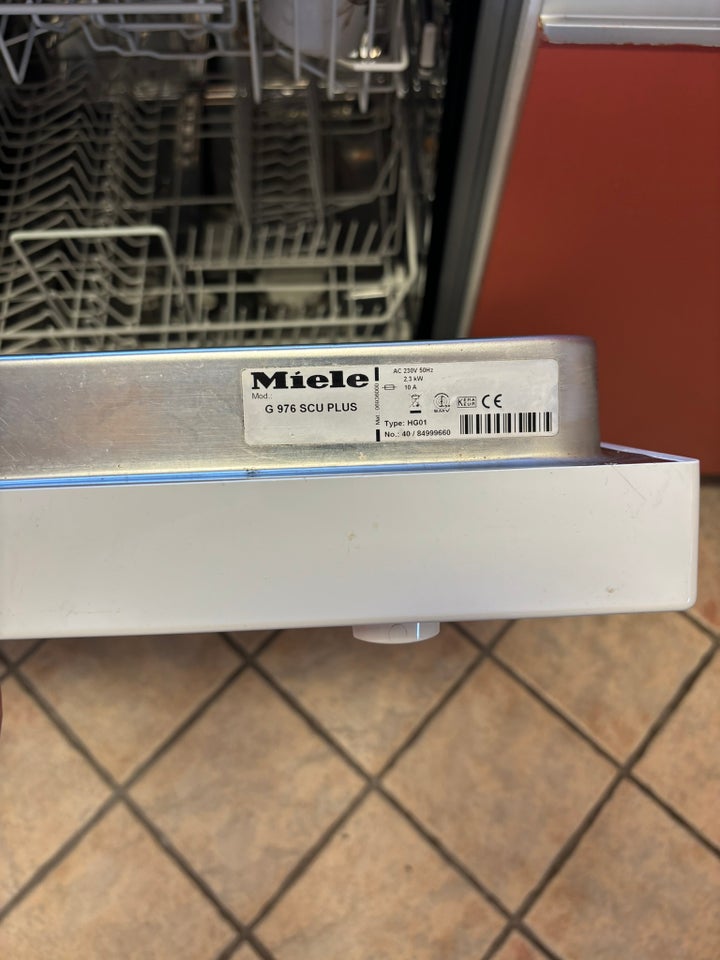 Miele G 976 SCU PLUS indbygning