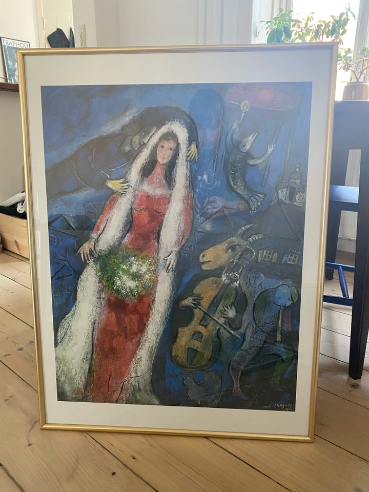 Plakat og ramme Marc Chagall b: 61