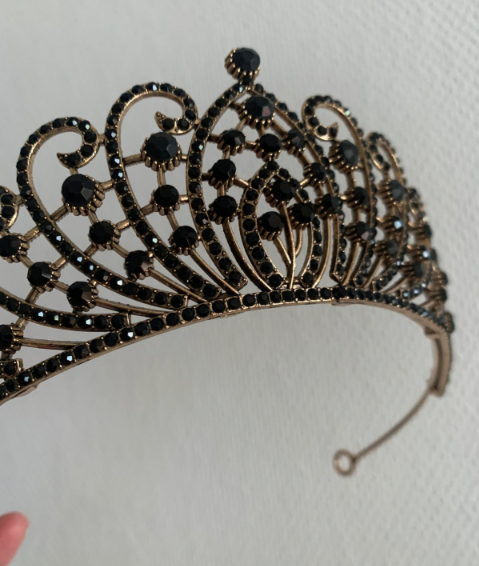 Andet, tiara / diadem, glitter