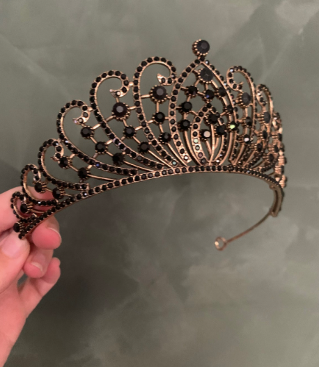 Andet, tiara / diadem, glitter