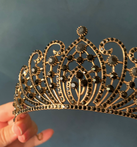 Andet, tiara / diadem, glitter