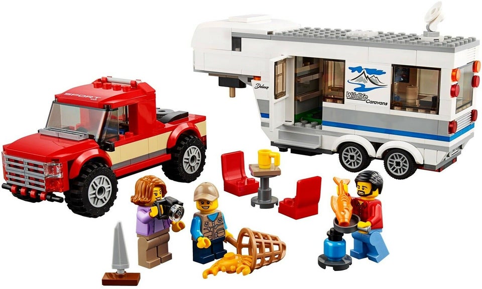 Lego City 60182 Pickup  Caravan