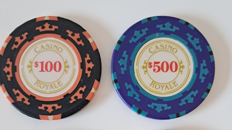 Casino Royale, Pokerchips, andet