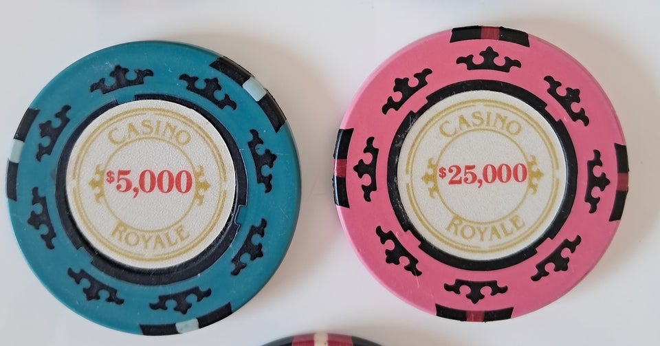 Casino Royale, Pokerchips, andet