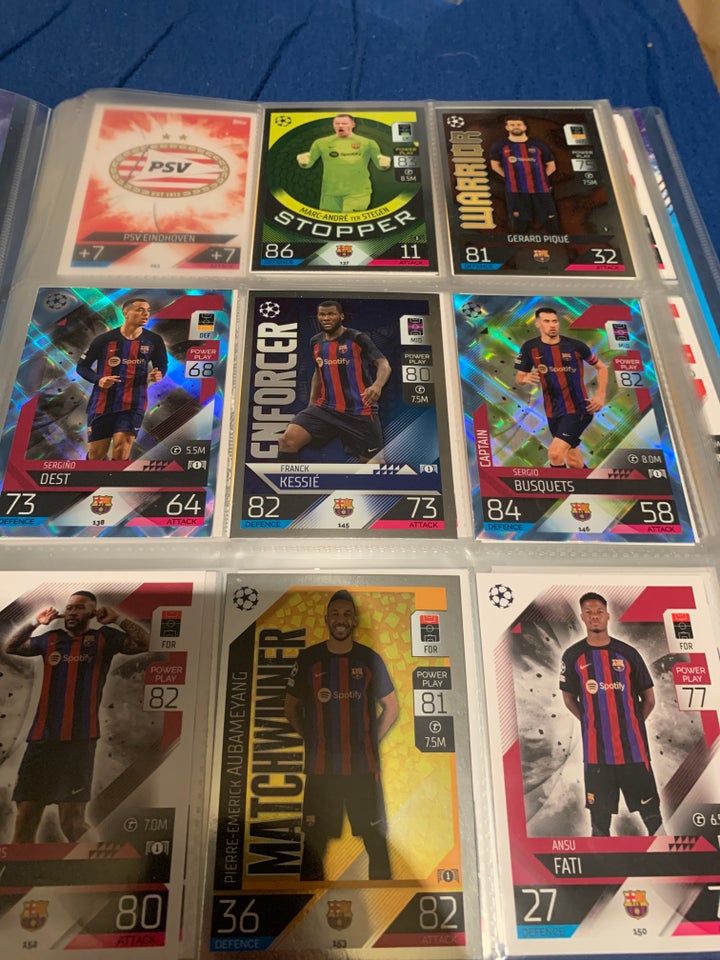 Samlekort Topps match attax 22/23