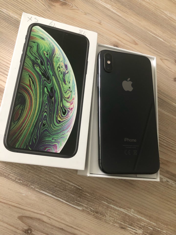 iPhone XS Max, 256 GB, sort