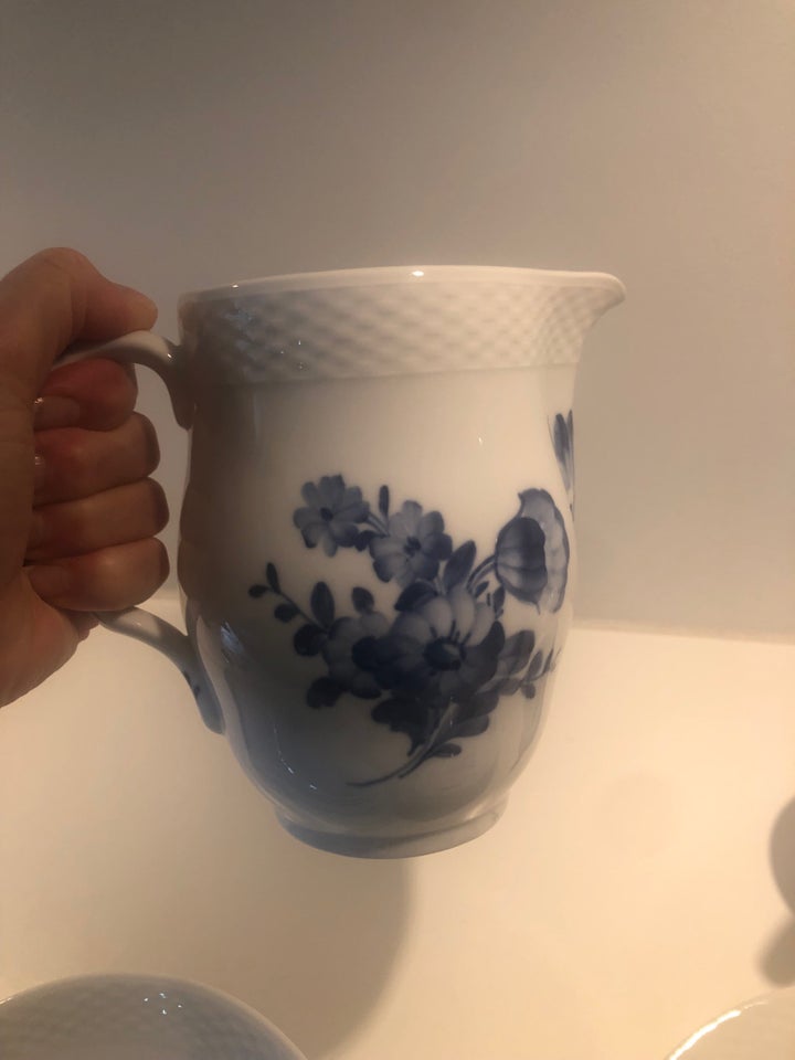 Porcelæn, Kaffestel , Blå blomst