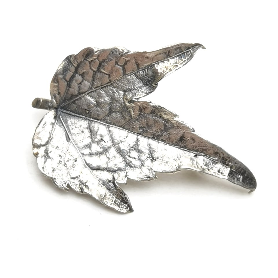 Broche, sølv, Vintage sterling