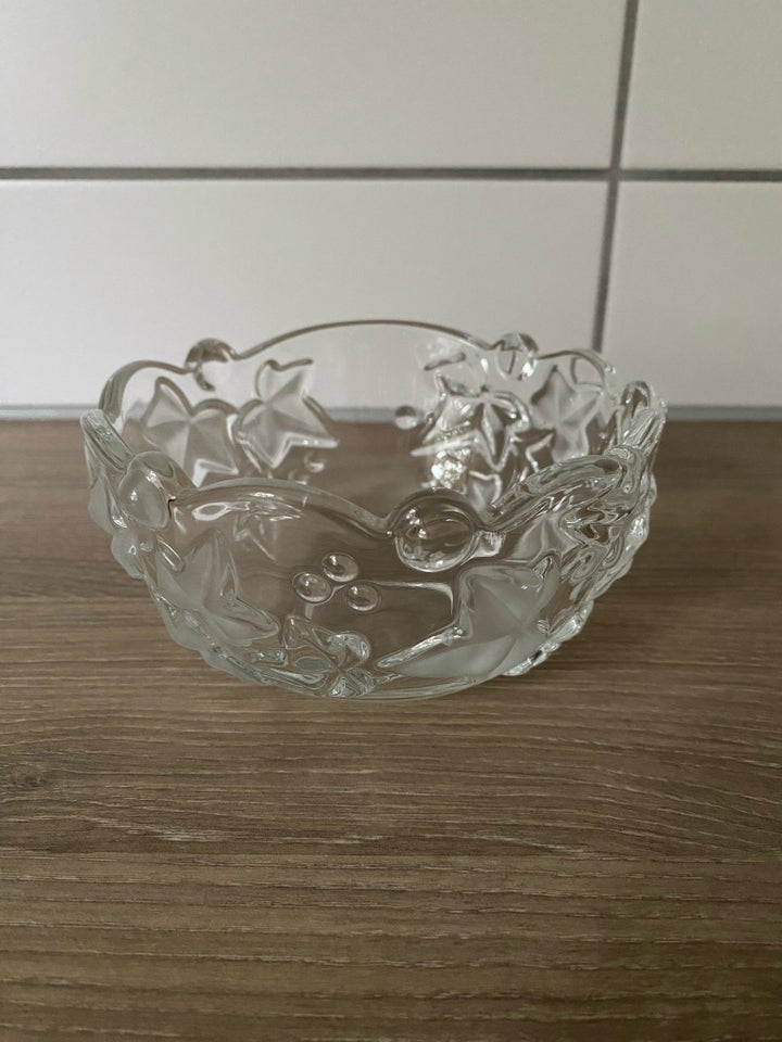 Glas Glasskål