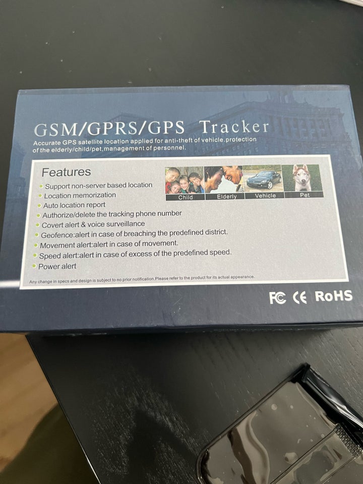 Andet, GPS tracker