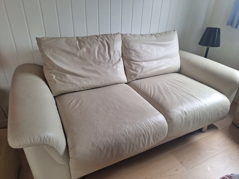 Sofa læder 2 pers