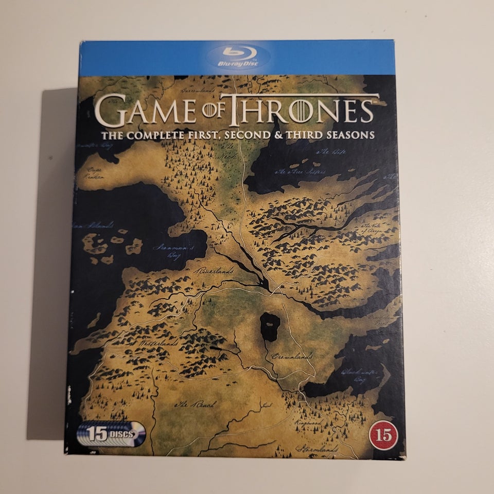 Game of Thrones sæson 1+2+3,