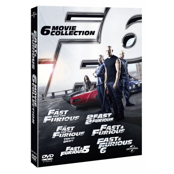 Fast  Furious 1-6, DVD, action