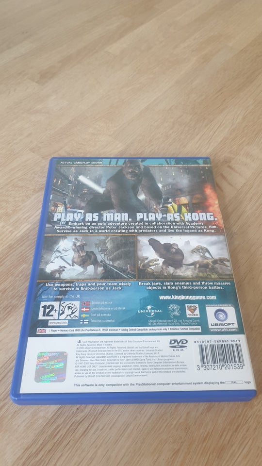 Peter Jacksons KING KONG, PS2,