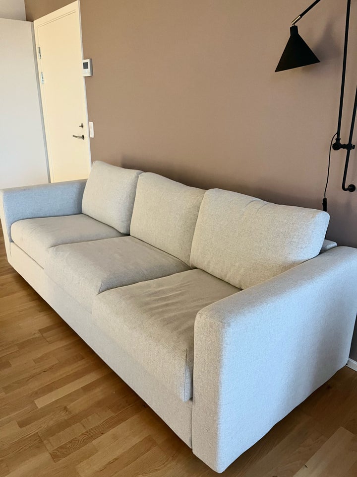 Sofa stof 3 pers