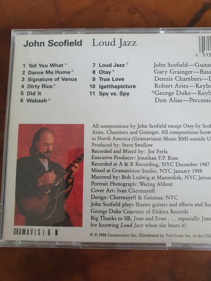 John Scofield: Loud Jazz, jazz