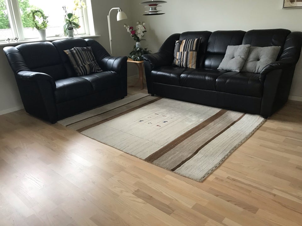 Sofa, læder, 3 pers.