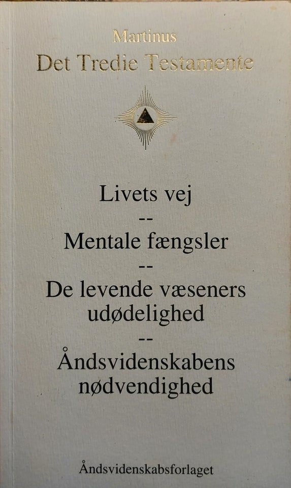 Det tredje testamente, Martinus,