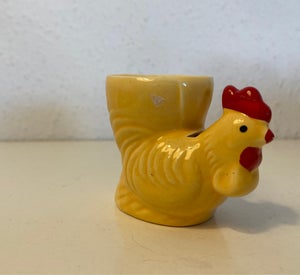 Keramik Ældre æggebæger høne