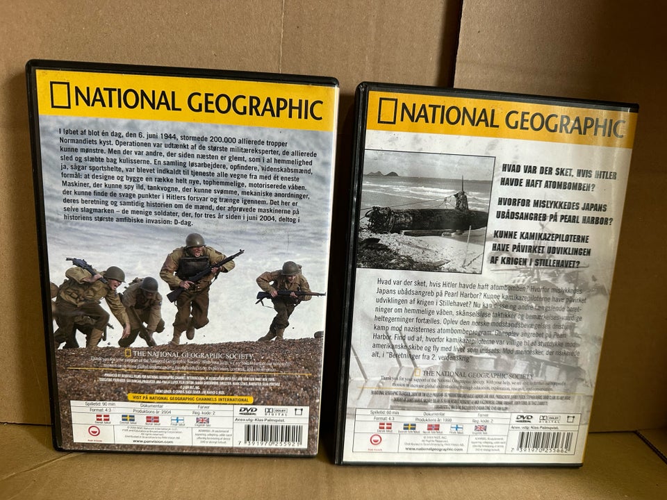 National geographic, DVD,