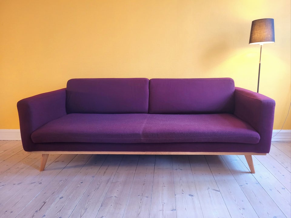 Sofa, uld, 3 pers.