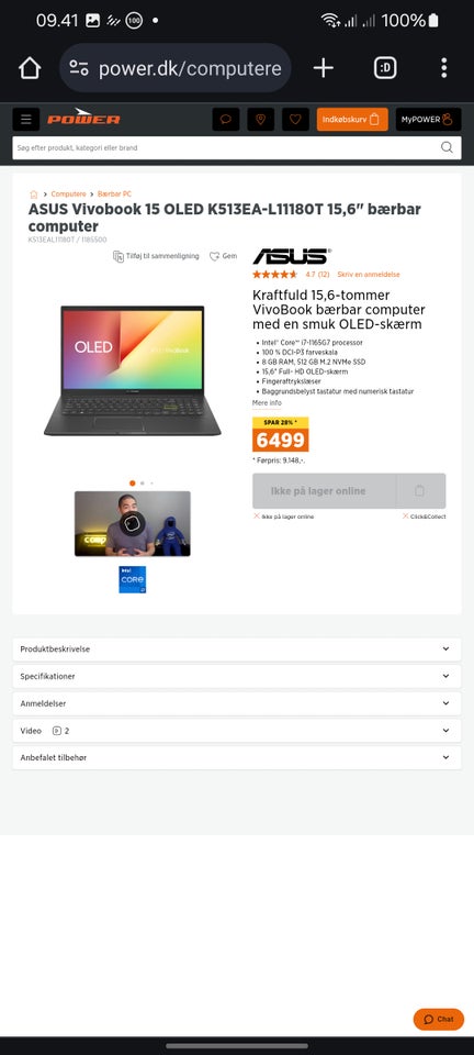 Asus ASUS VivoBook K513E OLED