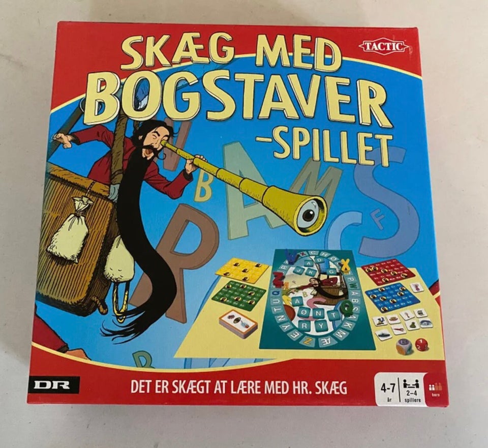 Skæg med bogstaver, brætspil